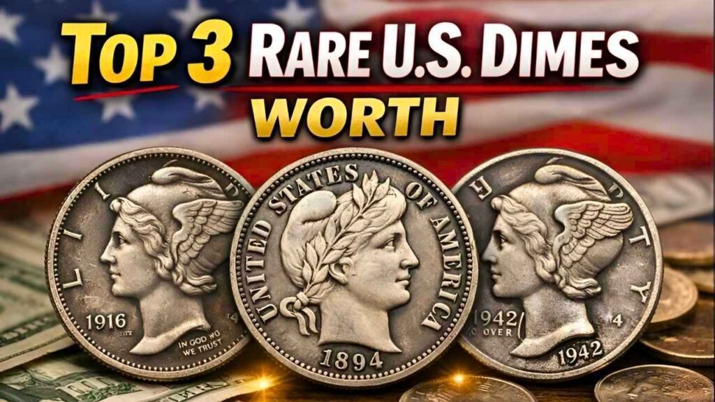 Top 3 Rare U.S. Dimes Worth Millions 2026 Collector’s Ultimate Value Guide